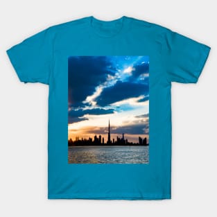 Dubai Landscape Golden Hour T-Shirt